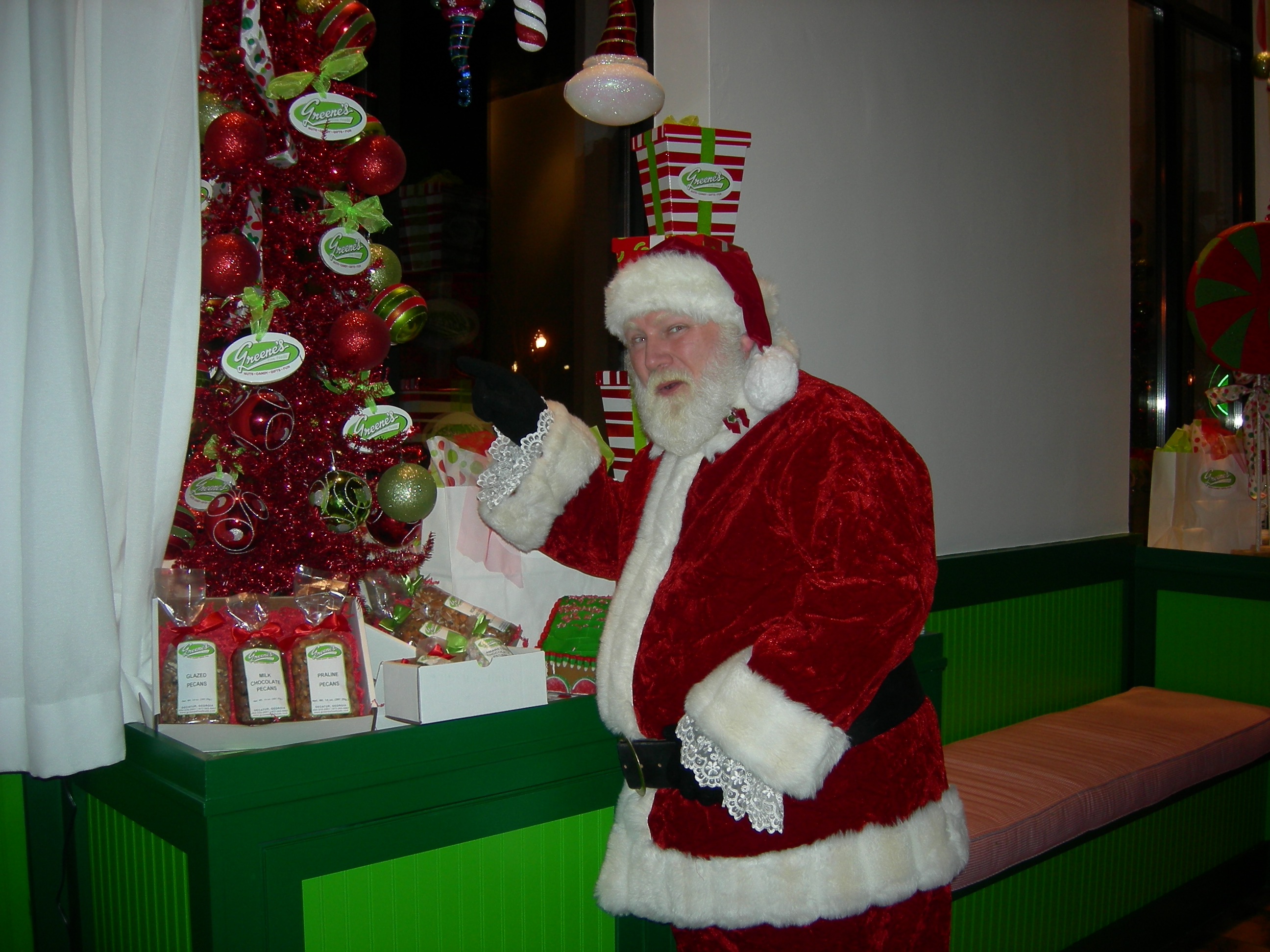 Santa at Greene's Fine Foods