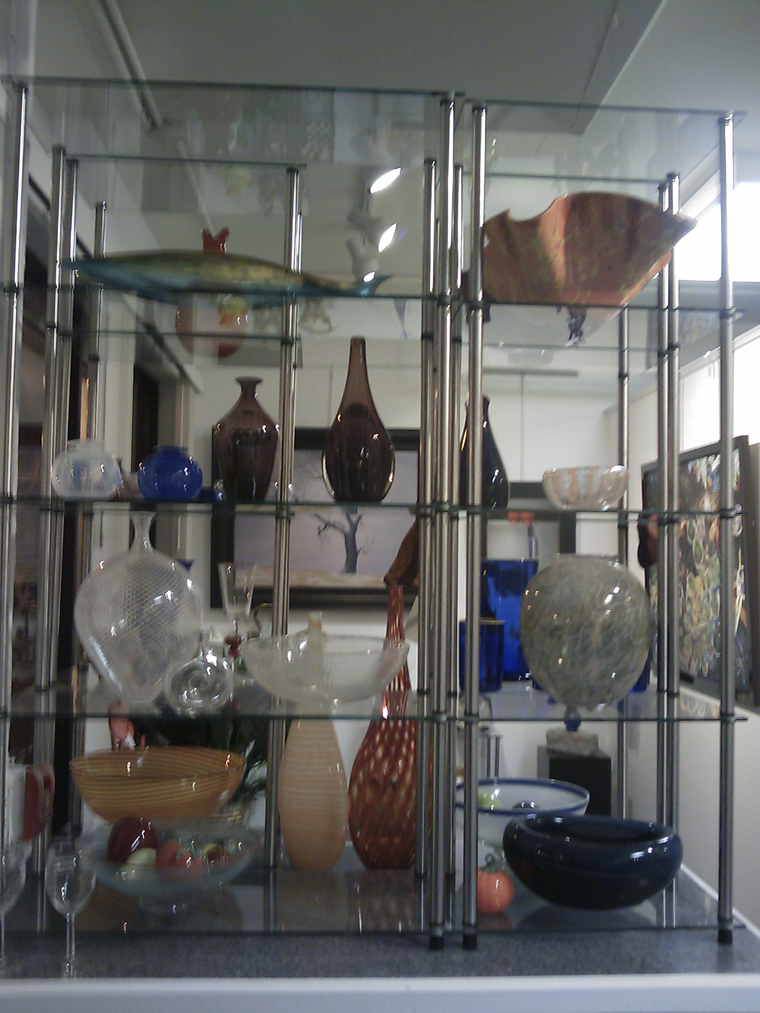 Glass and Ceramics on Display