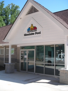 The new Glenlake Pool Bath House Opens Friday