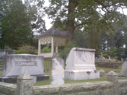 Decatur Cemetery gazebo