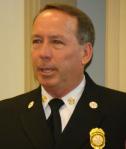 Retiring Fire Chief Jerry Malone